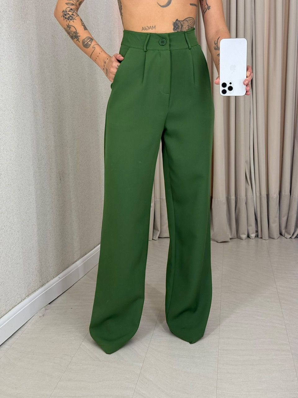  CONJUNTO FRANCISCA CALÇA VERDE