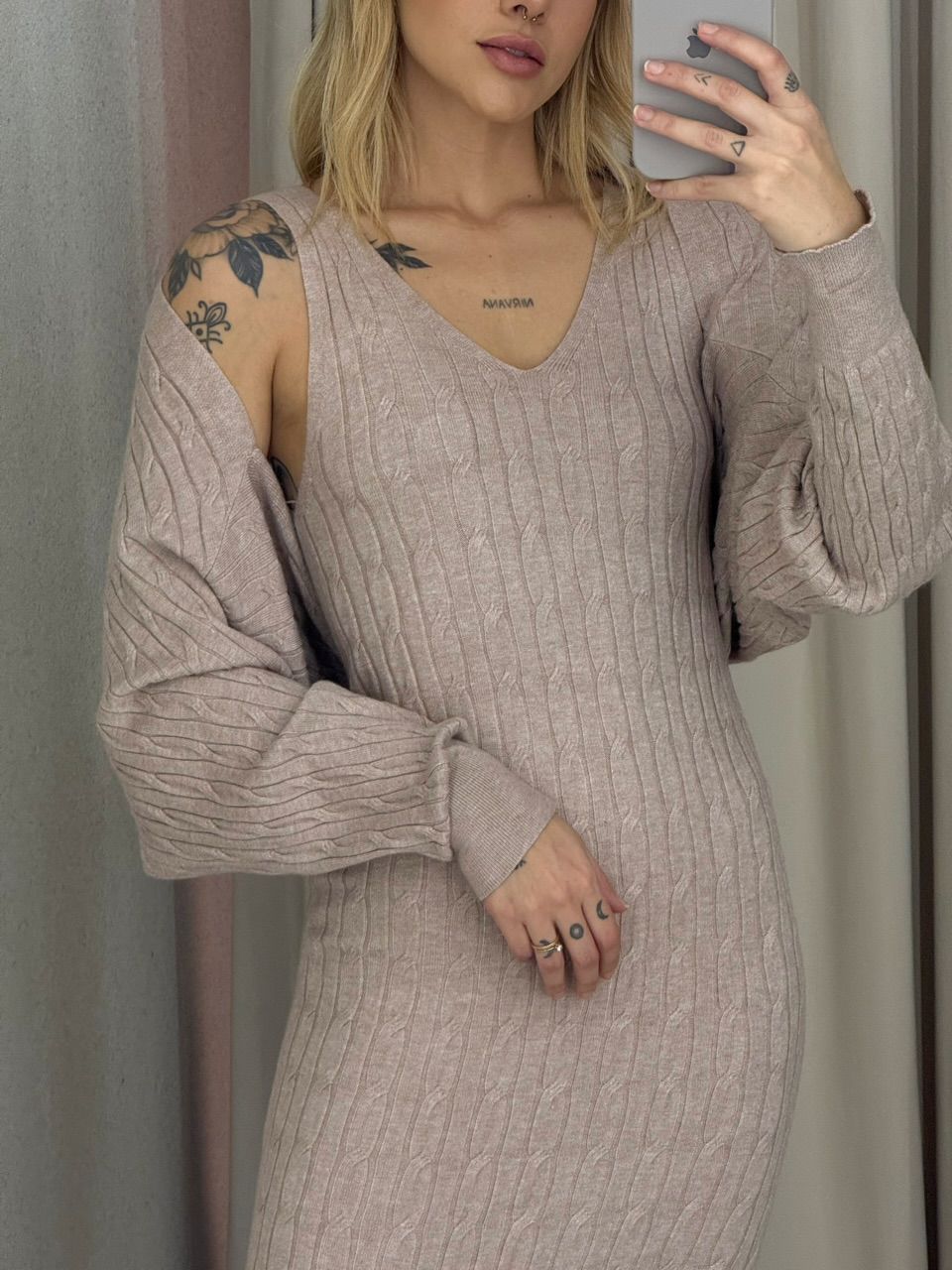 CONJUNTO MALTA Tricot Nude