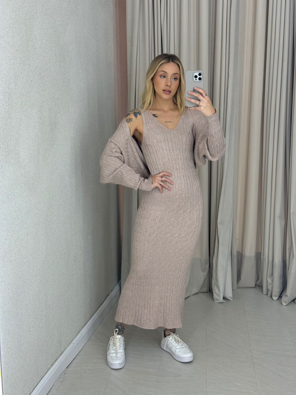 CONJUNTO MALTA Tricot Nude