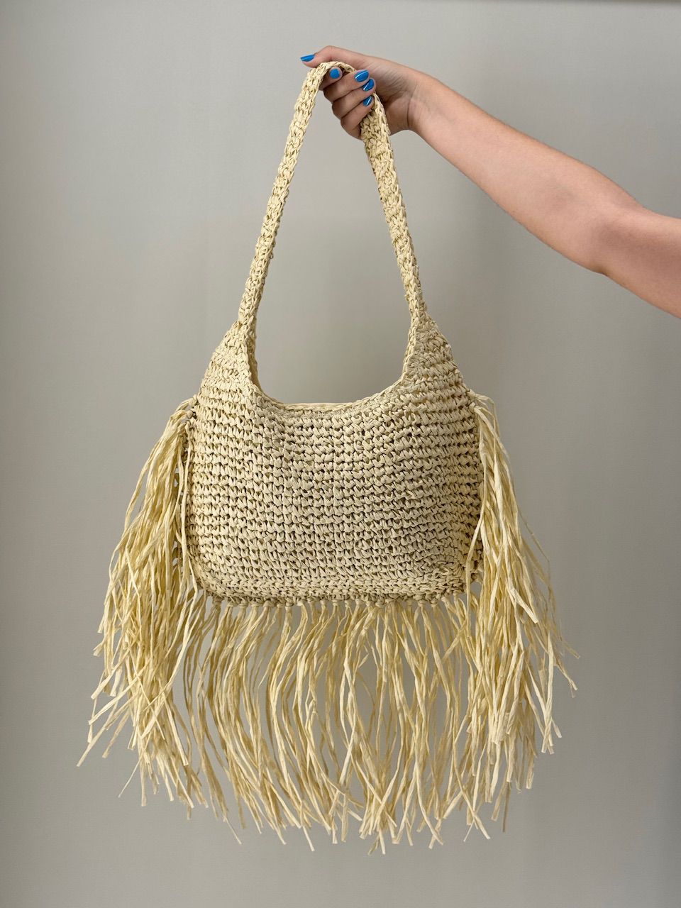 BOLSA COPACABANA PALHA CLARA - 0067760090 - CAROLLA FERRARO