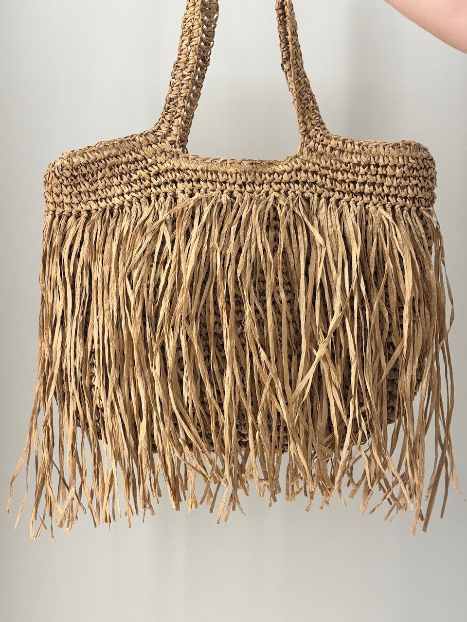 BOLSA NORONHA PALHA ESCURA