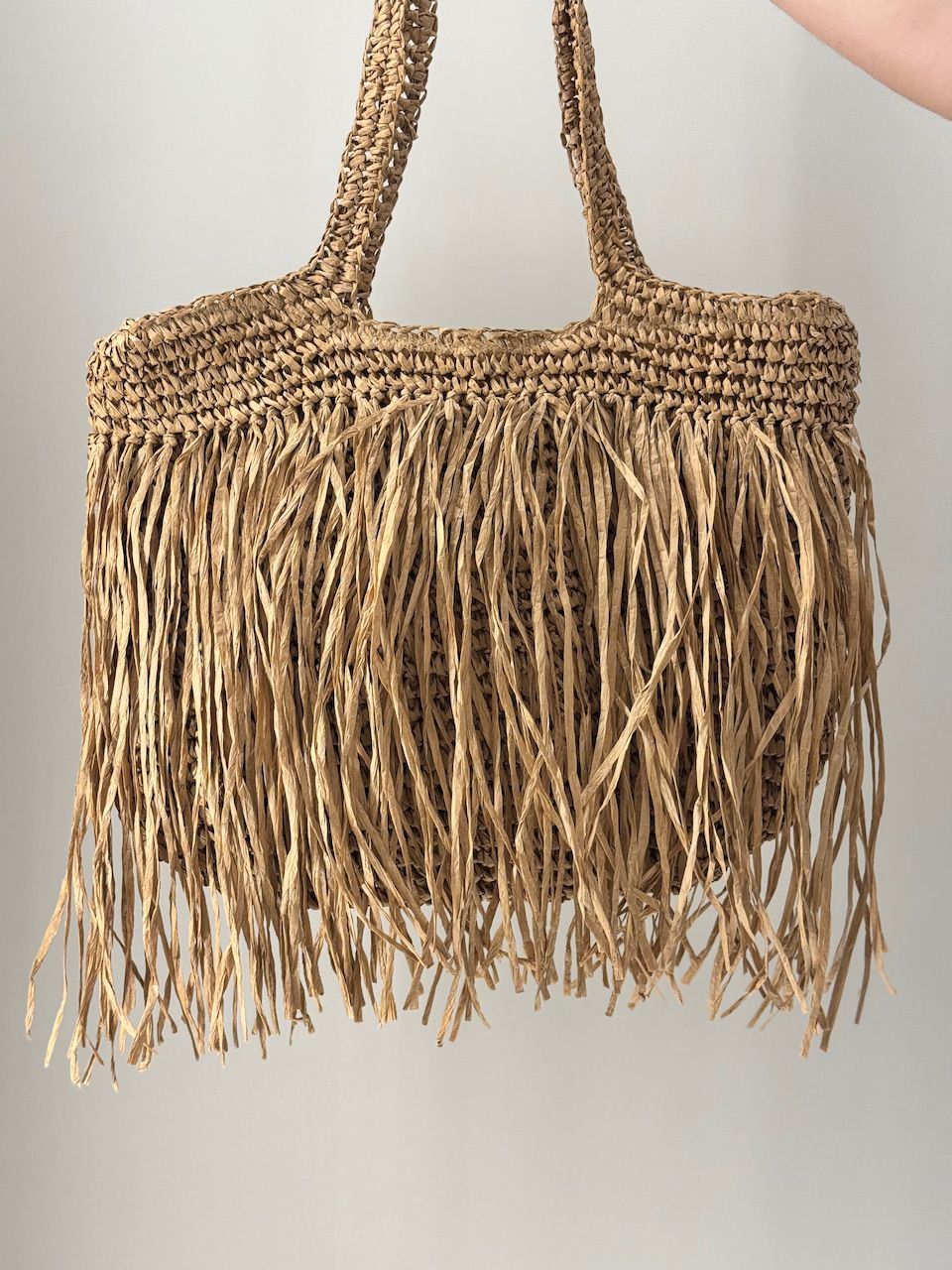 BOLSA NORONHA PALHA ESCURA - 0067750083 - CAROLLA FERRARO