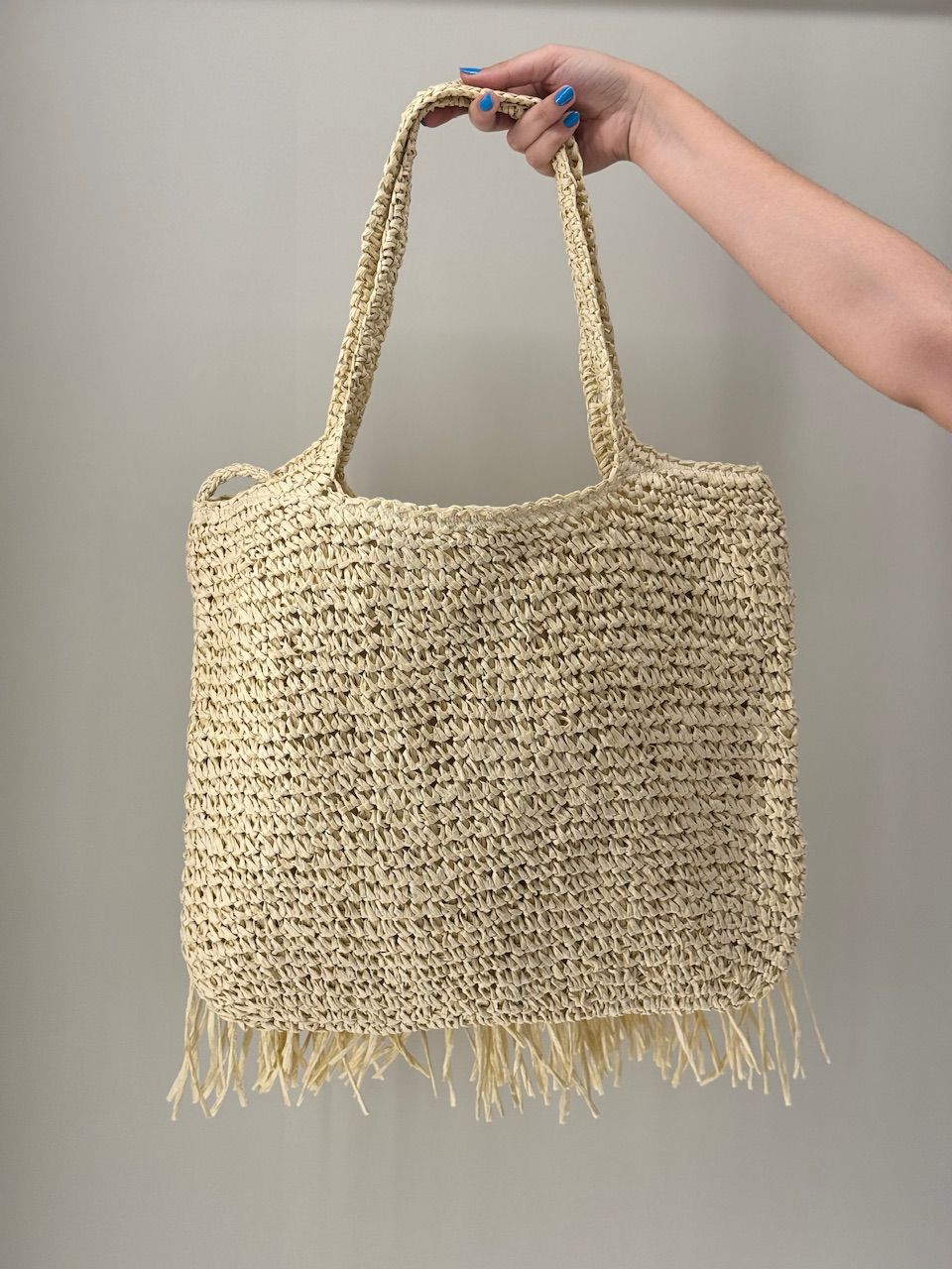 BOLSA NORONHA PALHA CLARA