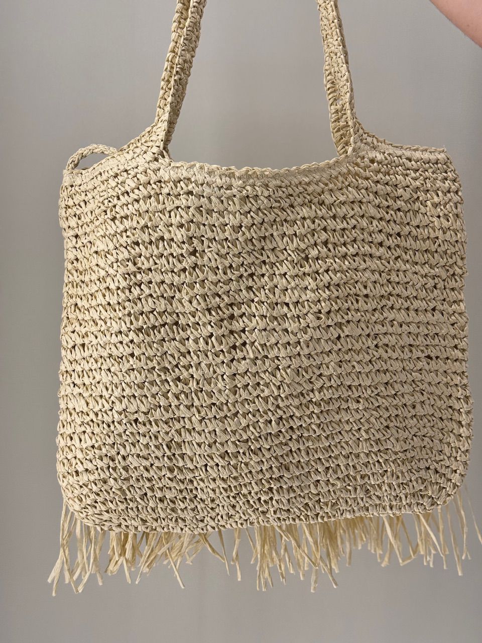 BOLSA NORONHA PALHA CLARA