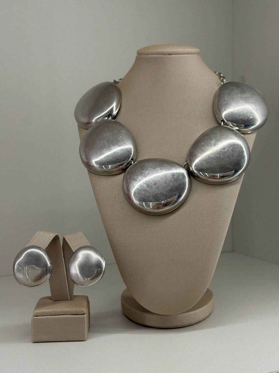 CONJUNTO LAILA COLAR BRINCO PRATA