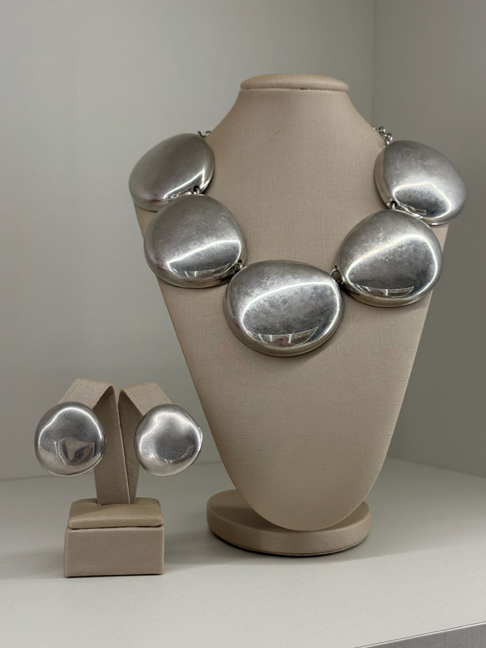 CONJUNTO LAILA COLAR BRINCO PRATA - 0067600159 - CAROLLA FERRARO
