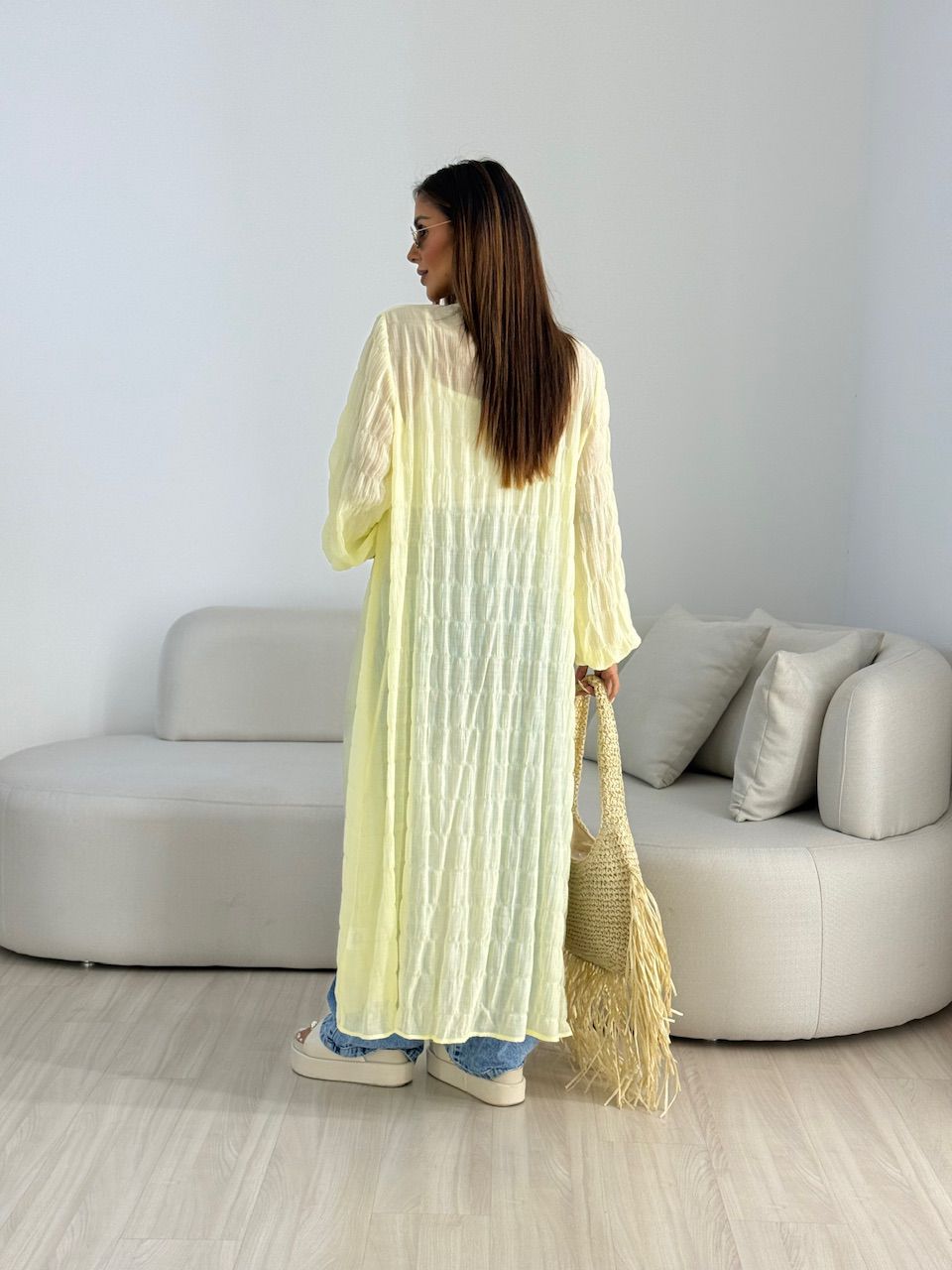 CHEMISE LAVINIA BOTÕES YELLOW BUTTER