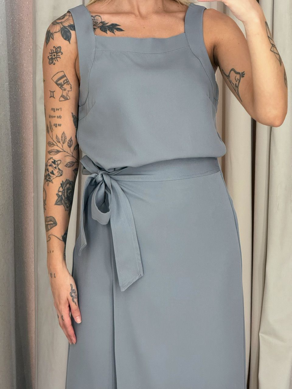CONJUNTO VALENTINA SAIA Cinza