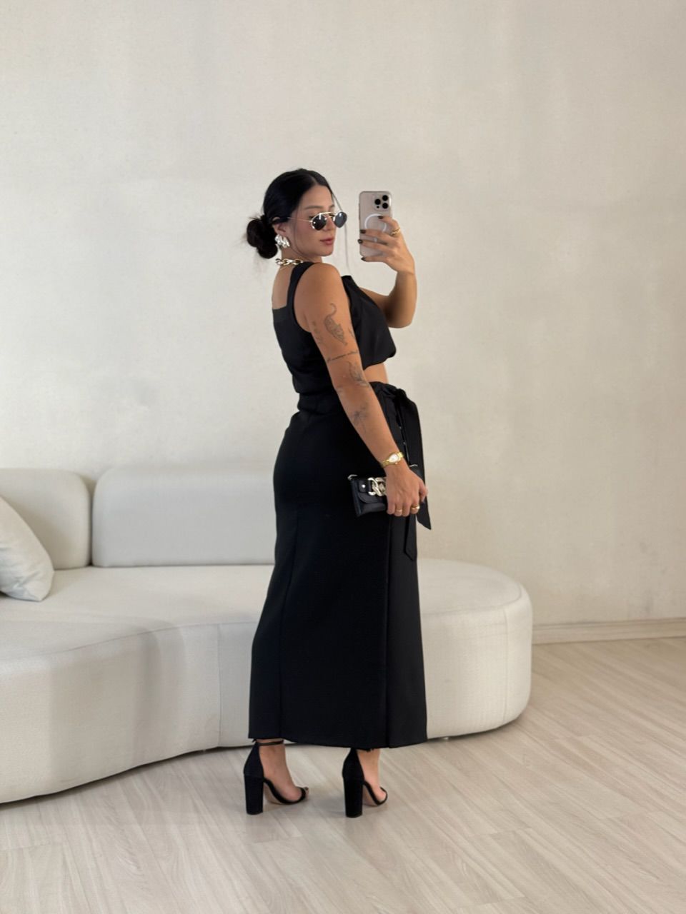 CONJUNTO VALENTINA SAIA preto
