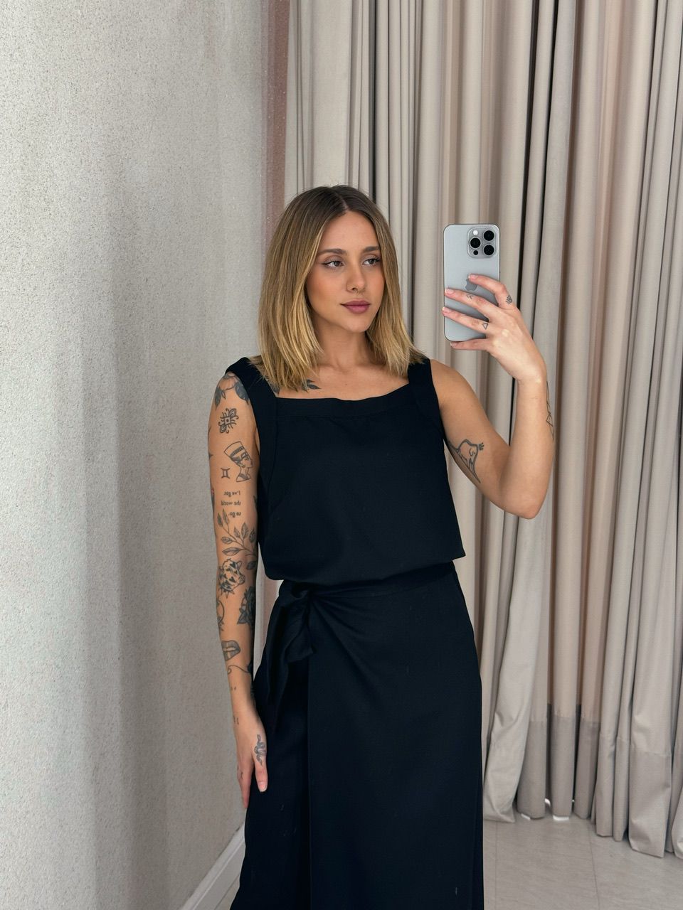 CONJUNTO VALENTINA SAIA preto