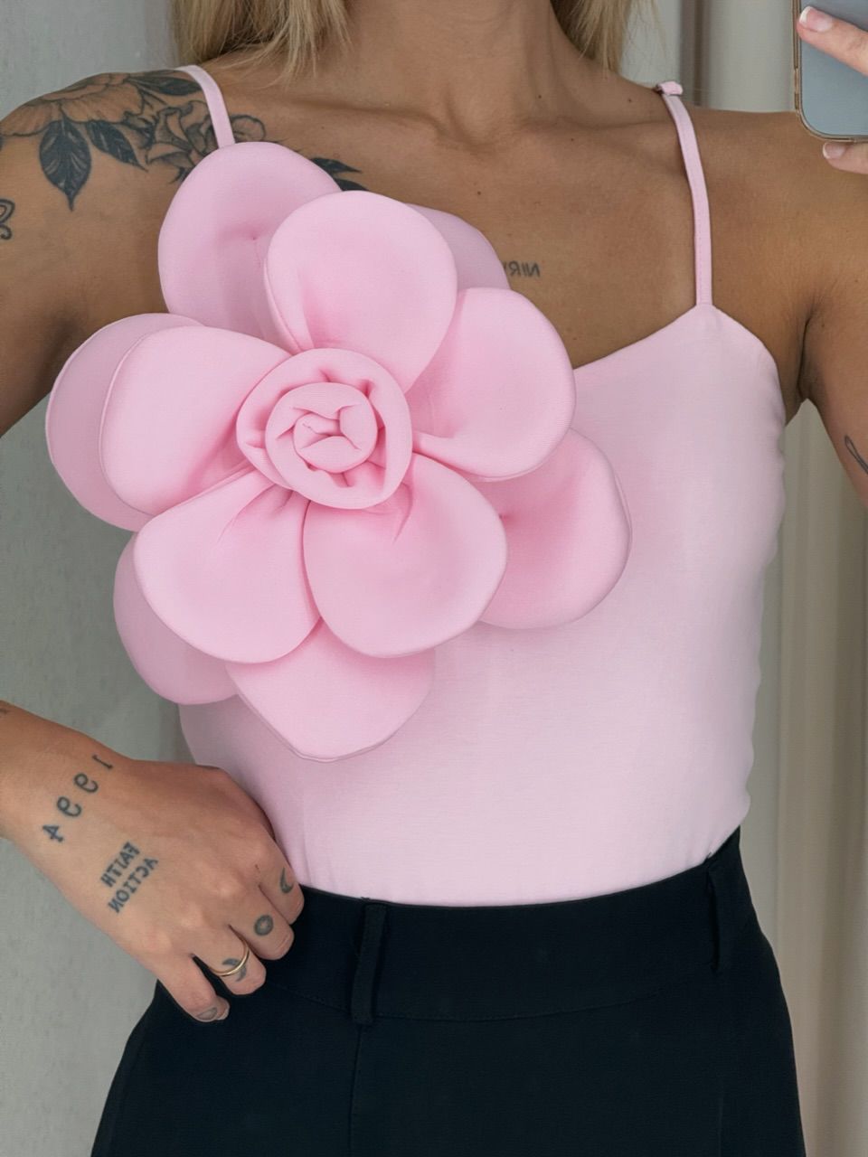BODY BRENDA FLOR BABY PINK