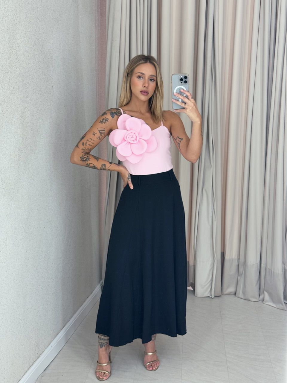 BODY BRENDA FLOR BABY PINK