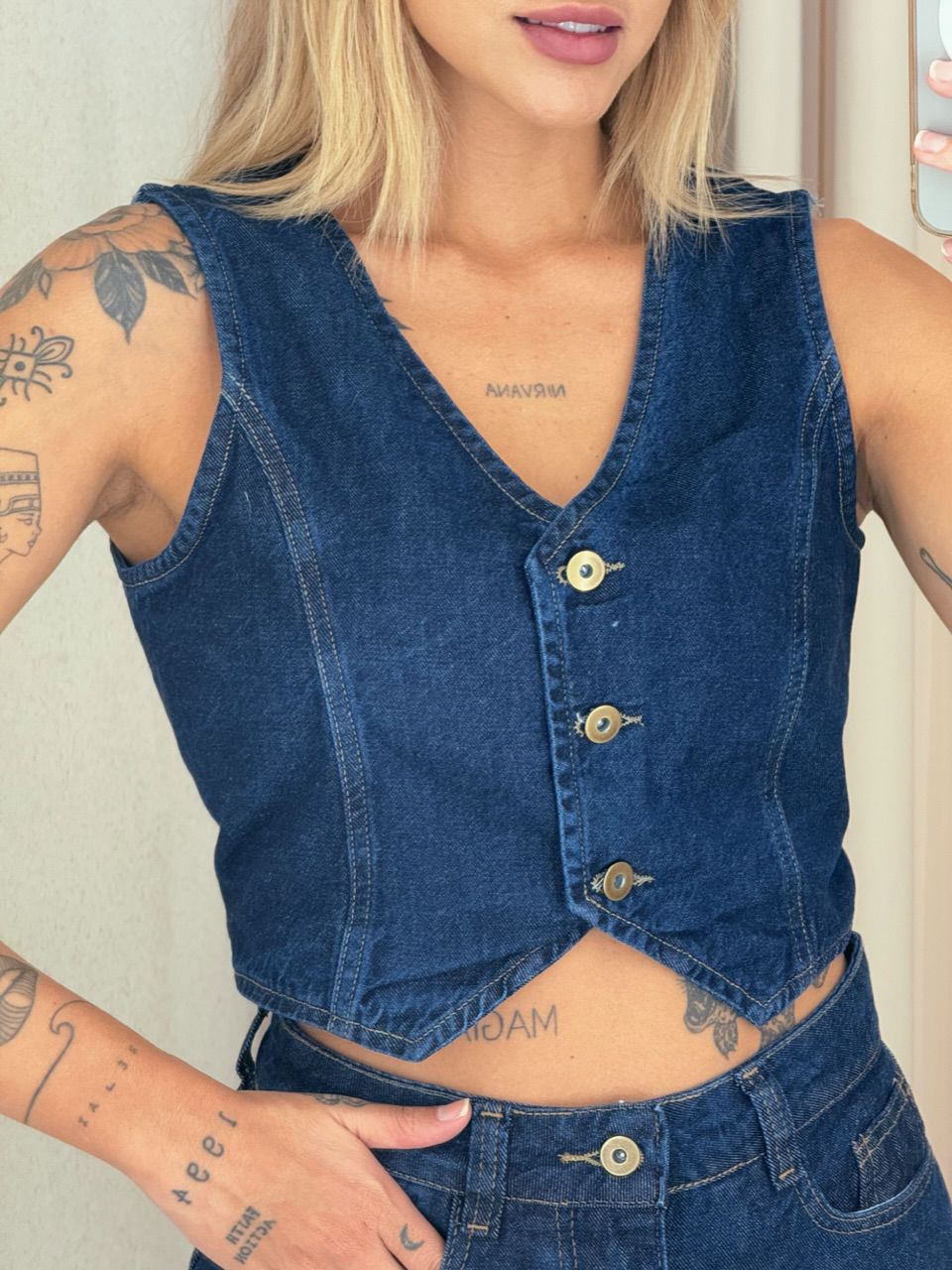 COLETE PAULA JEANS JEANS ESCURO