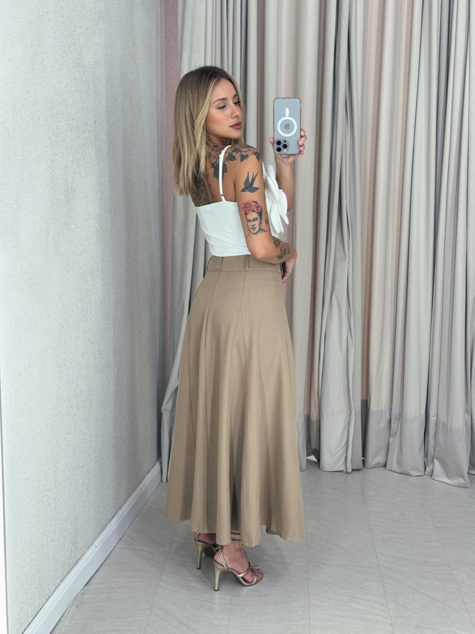  SAIA KAMILA MIDI Nude