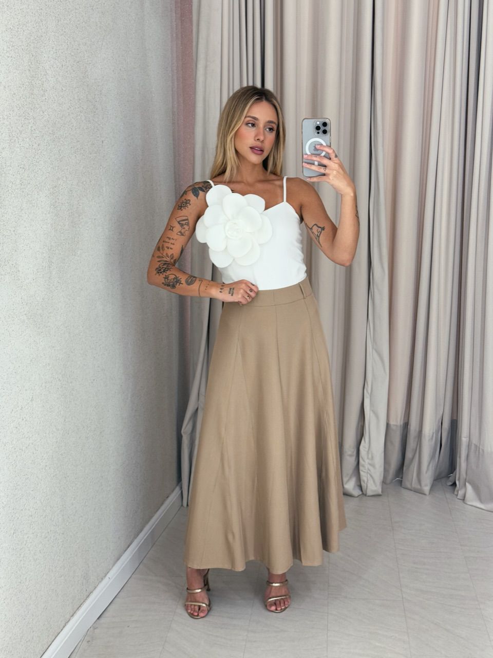  SAIA KAMILA MIDI Nude