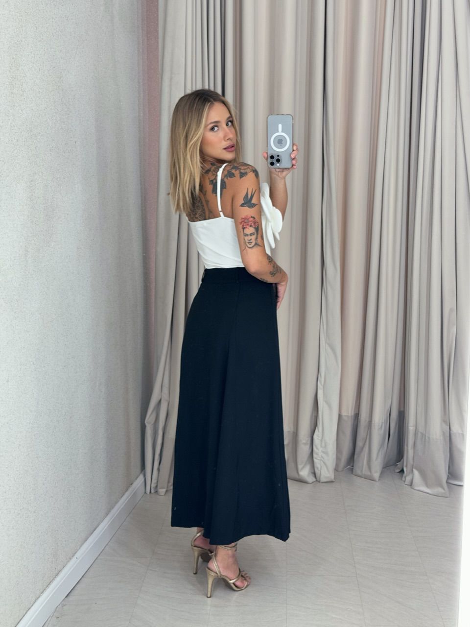 SAIA KAMILA MIDI Preta
