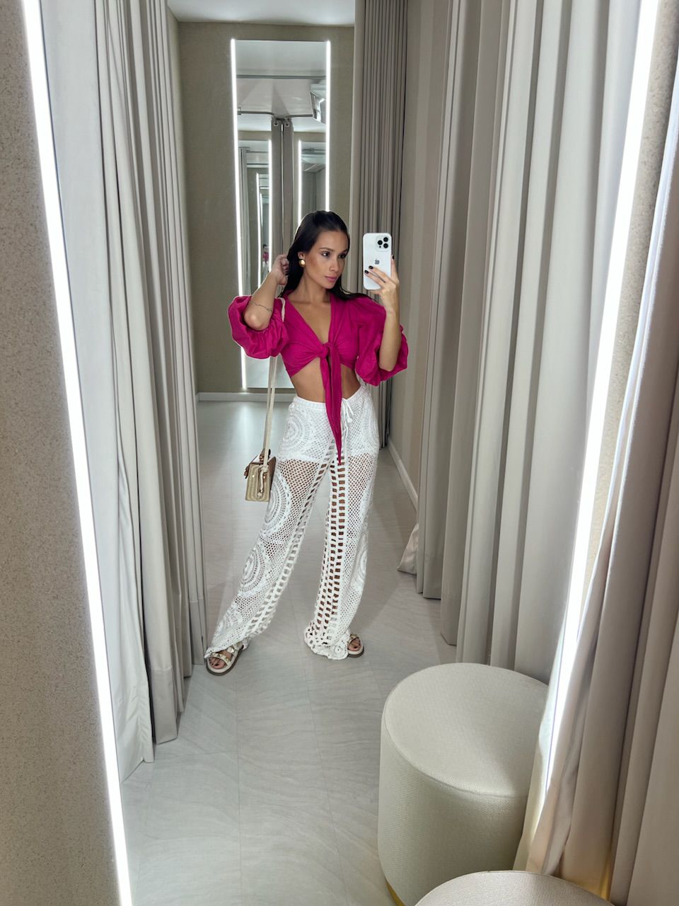 CROPPED CAROL AMARRAÇÃO PINK