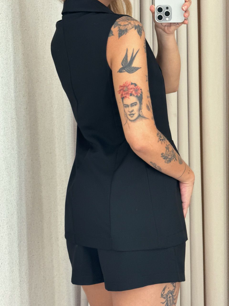 CONJUNTO ARLETE COLETE preto