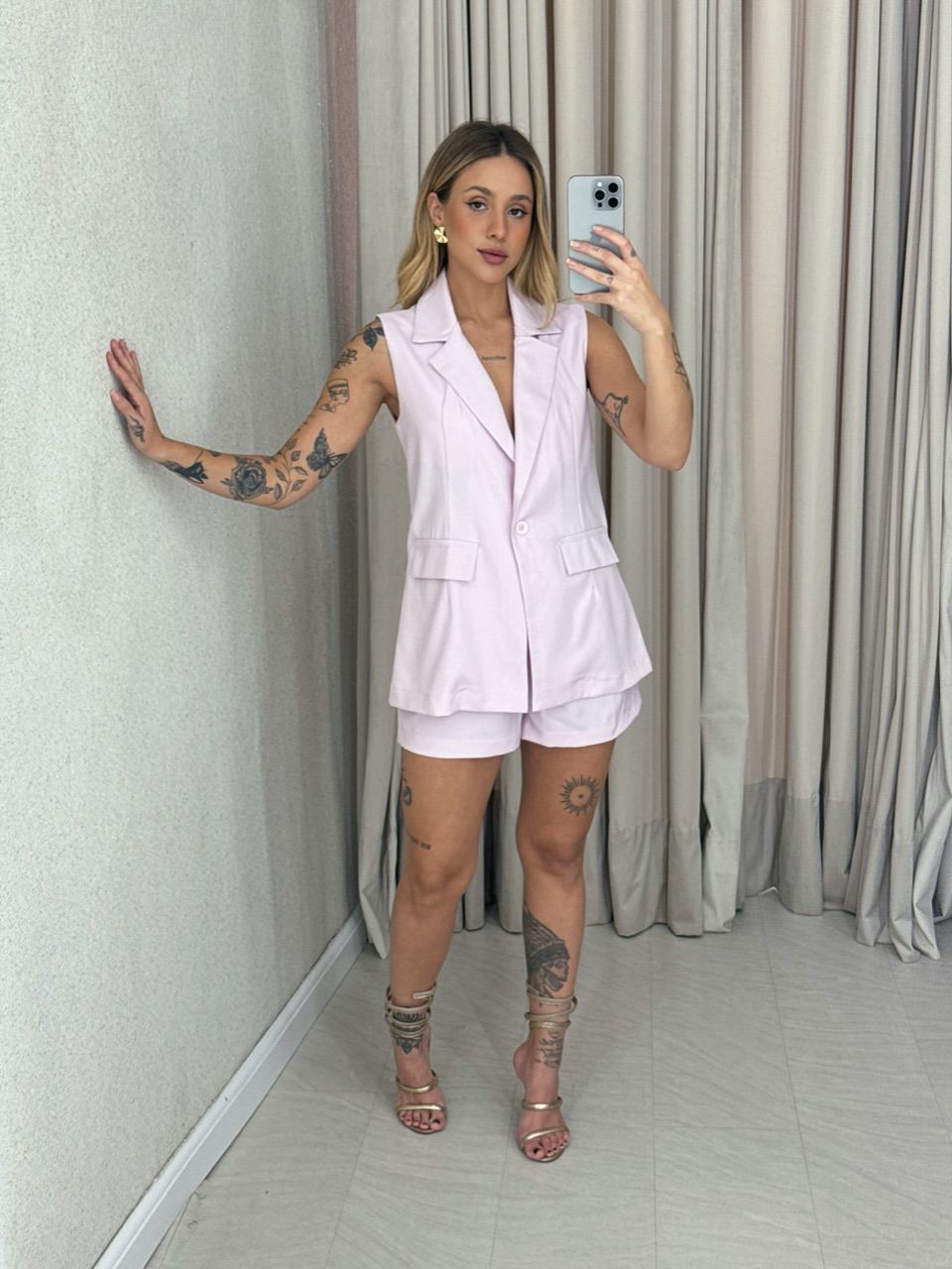 CONJUNTO ARLETE COLETE Rosa