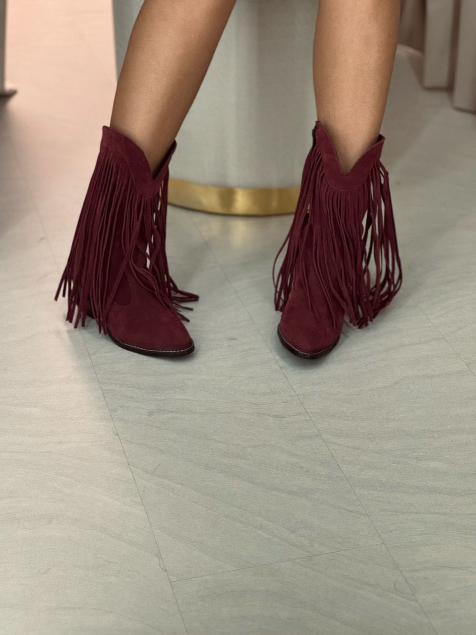 BOTA FRANJAS CHERRY RED