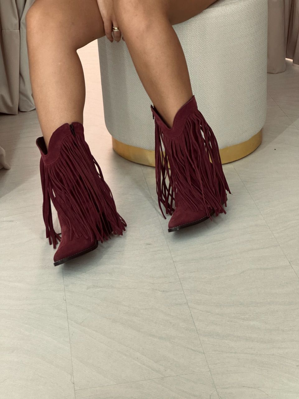 BOTA FRANJAS CHERRY RED