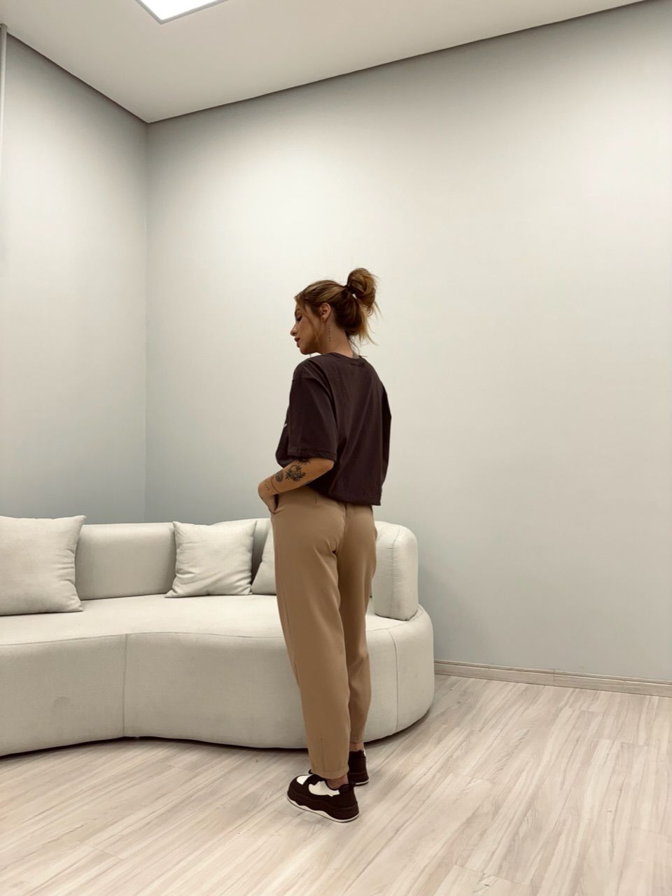 CALÇA GISELE CENOURA CAPUCCINO 