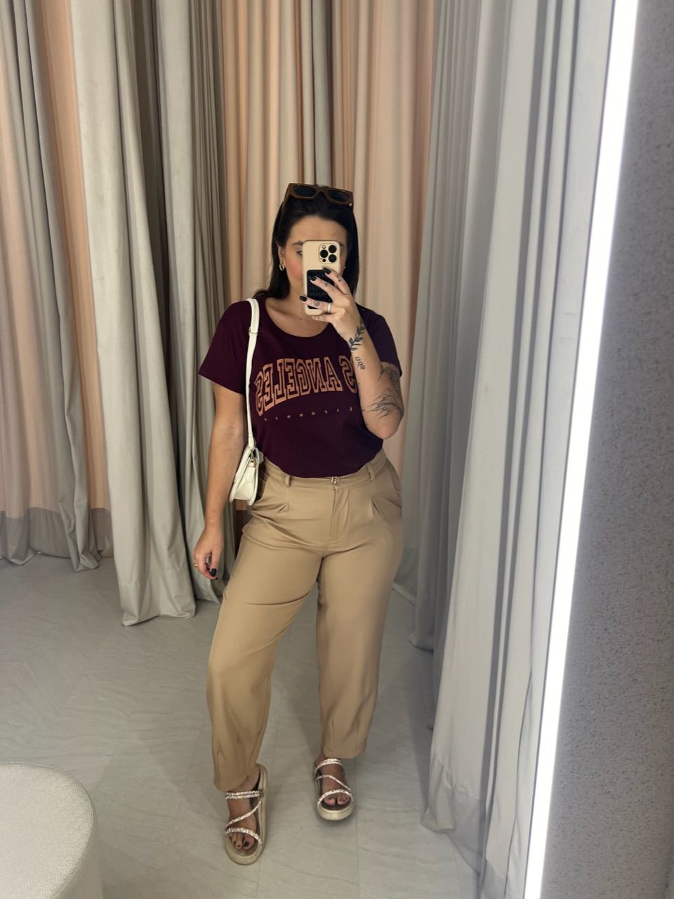 CALÇA GISELE CENOURA CAPUCCINO 