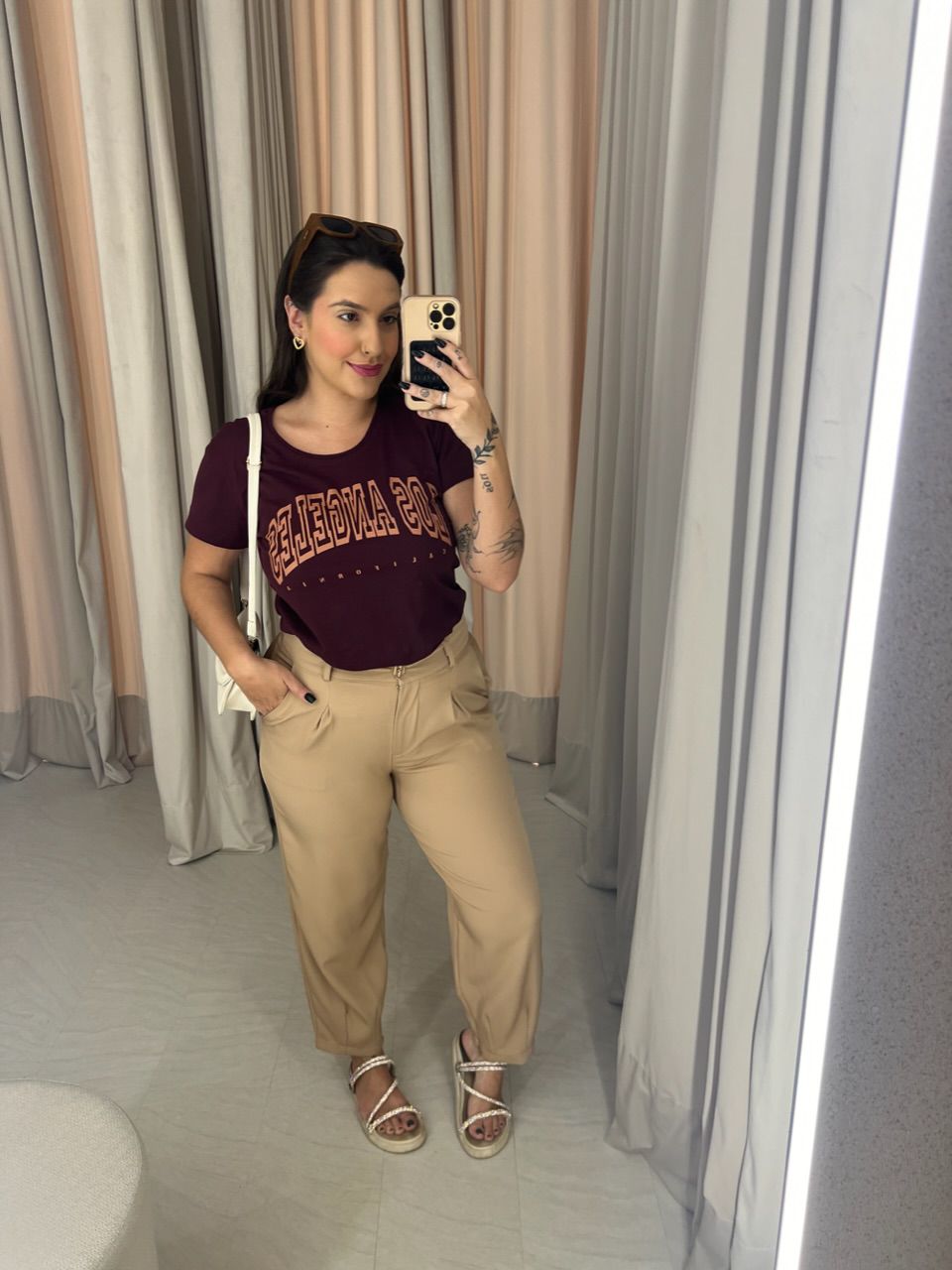 CALÇA GISELE CENOURA CAPUCCINO 