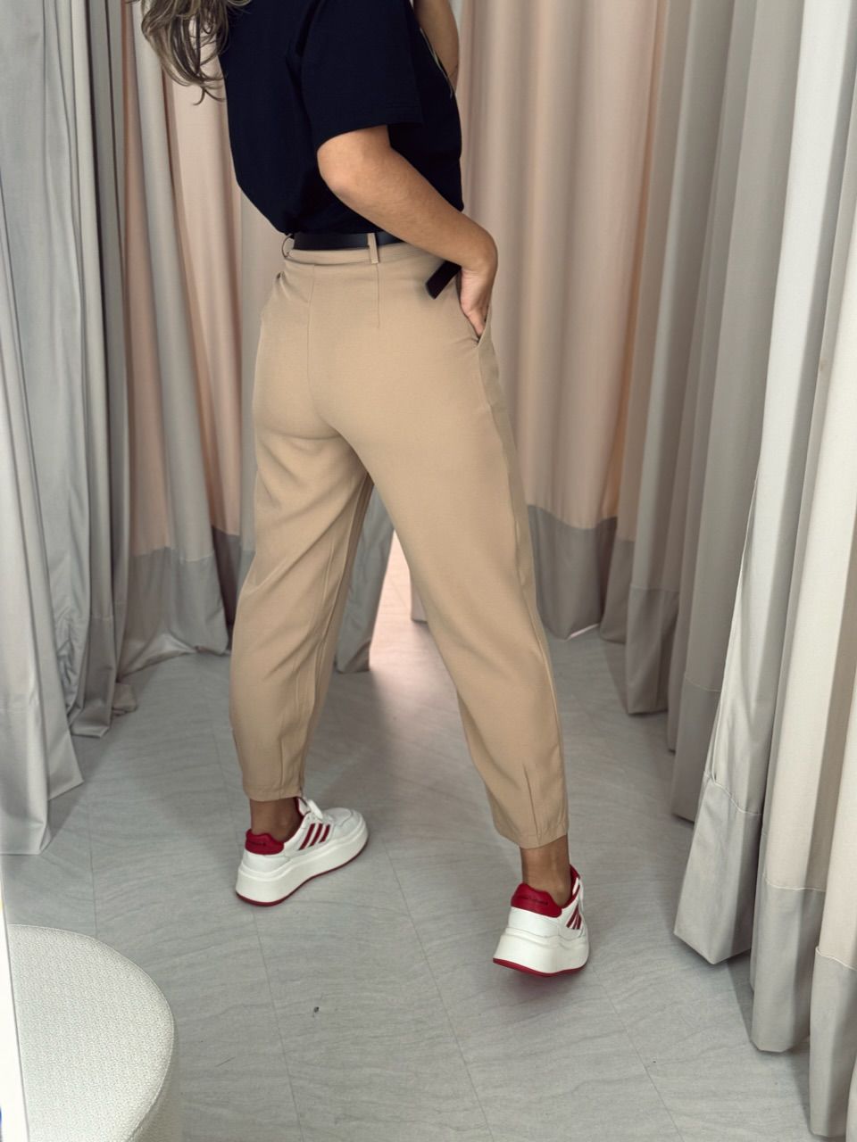 CALÇA GISELE CENOURA CAPUCCINO 