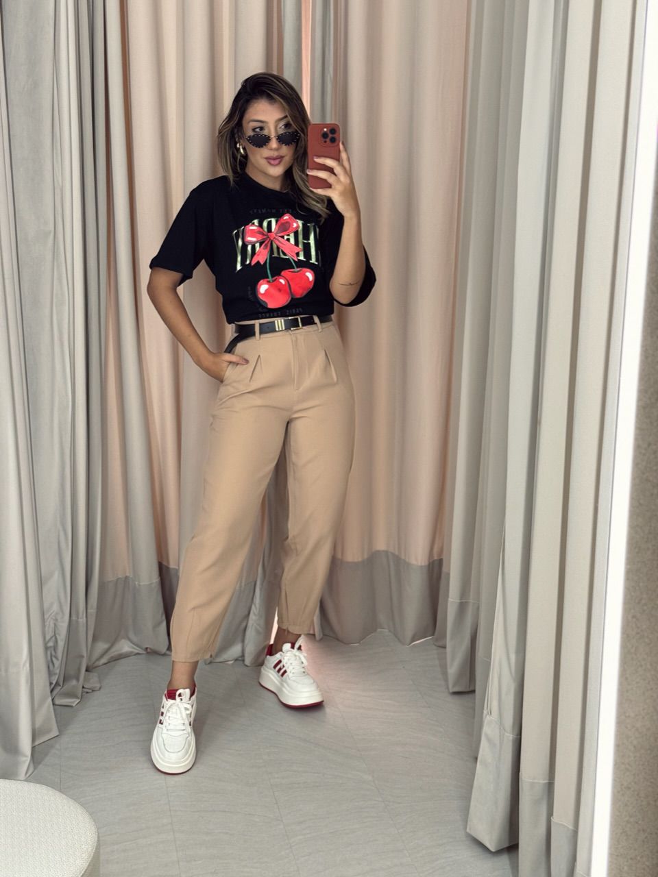 CALÇA GISELE CENOURA CAPUCCINO 