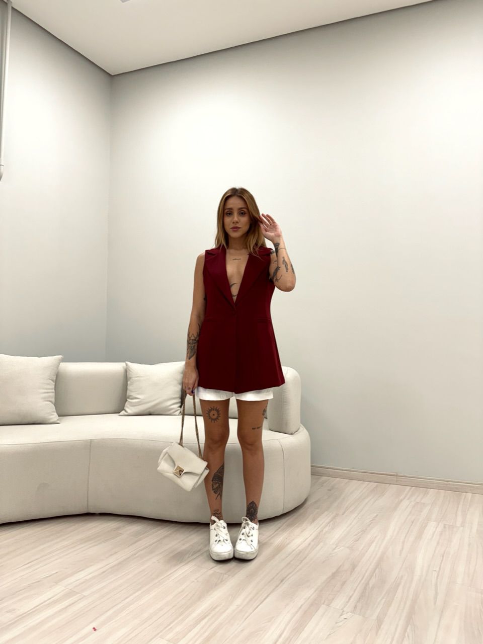 COLETE LILIANE CHERRY RED