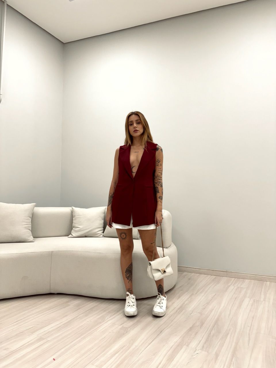COLETE LILIANE CHERRY RED