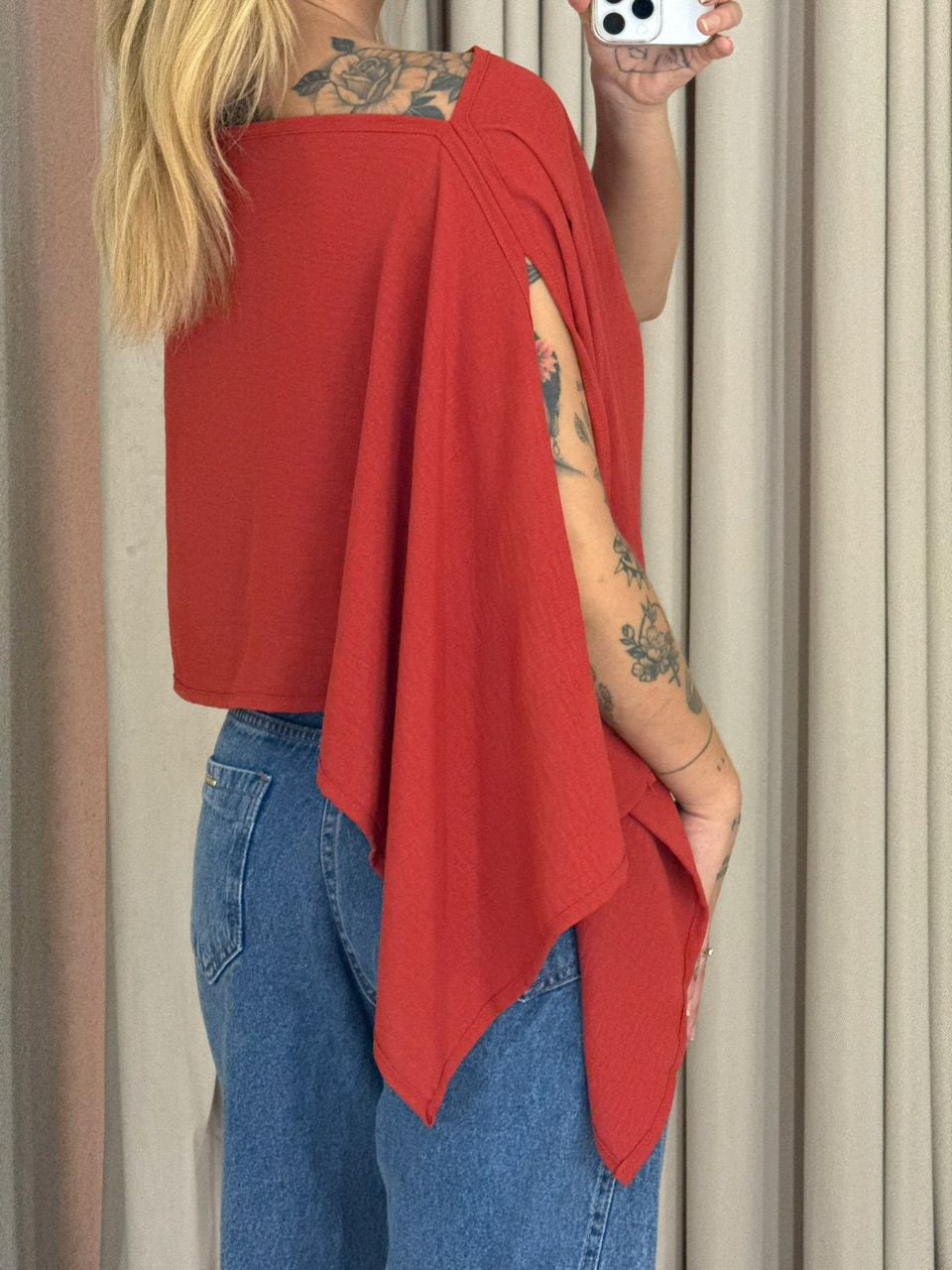 CROPPED BRUNA CAPA TELHA