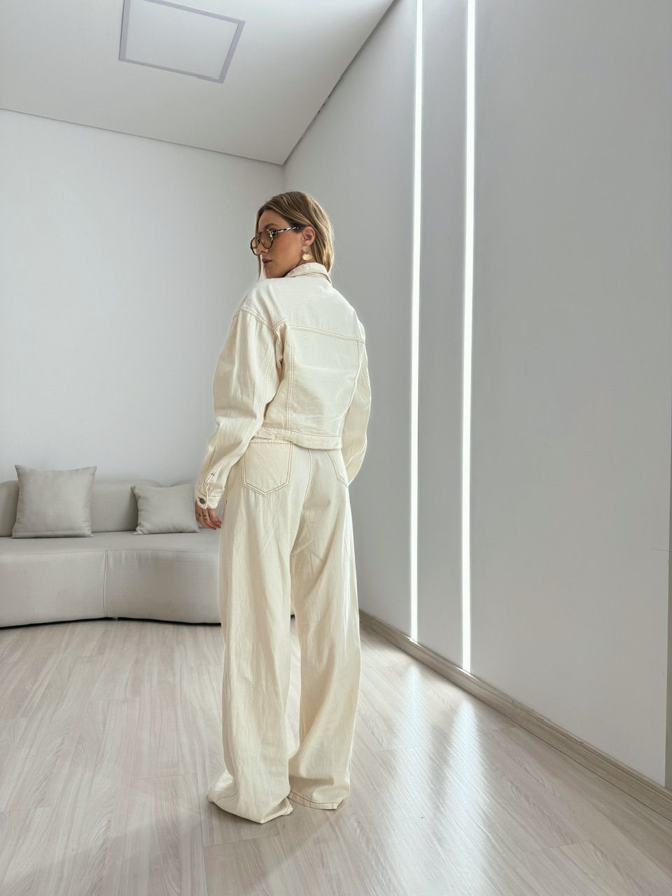 JAQUETA SOFIA JEANS CRU