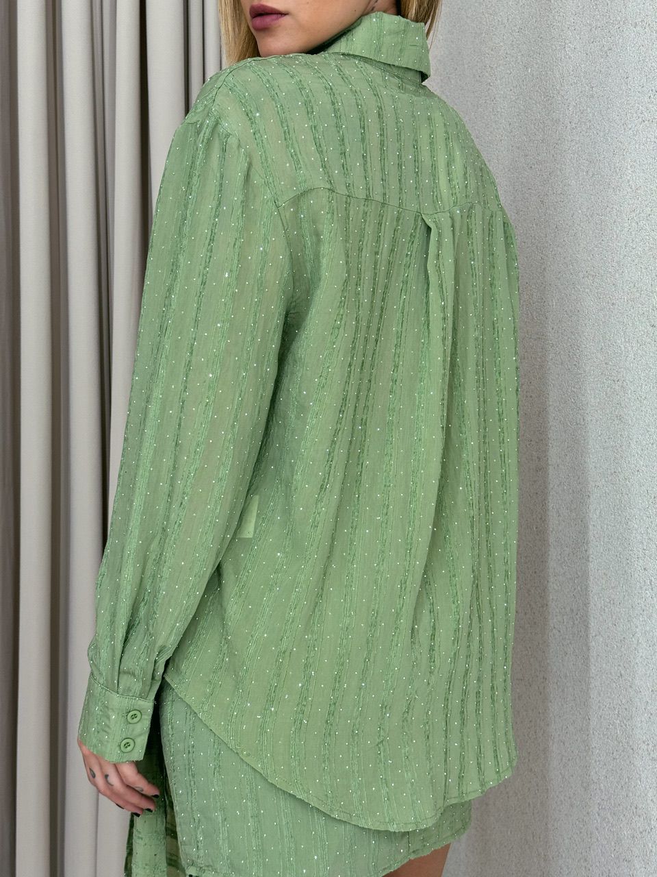 CONJUNTO MELINDA BRILHO VERDE