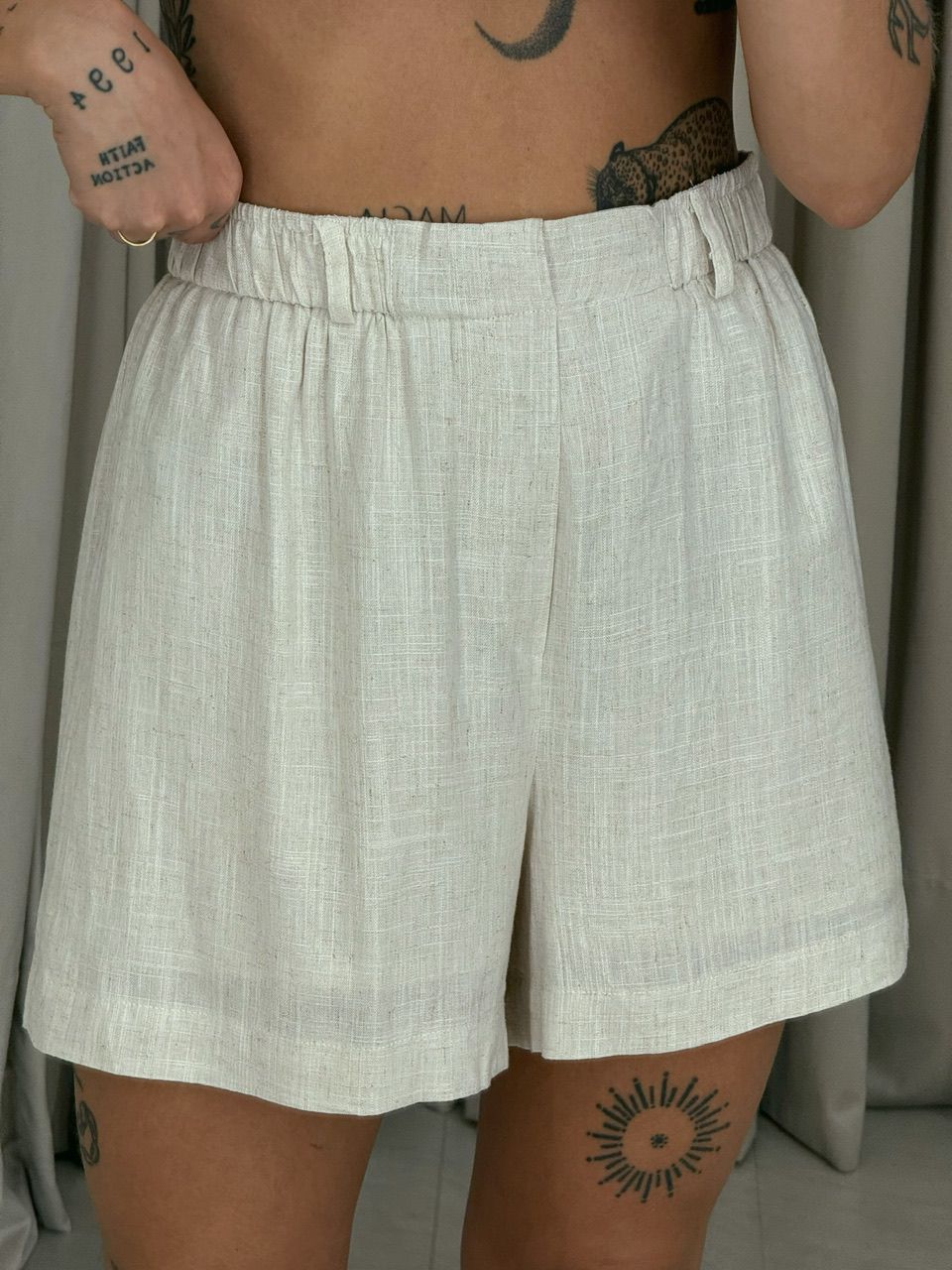 CONJUNTO KAUANY. Short CRU