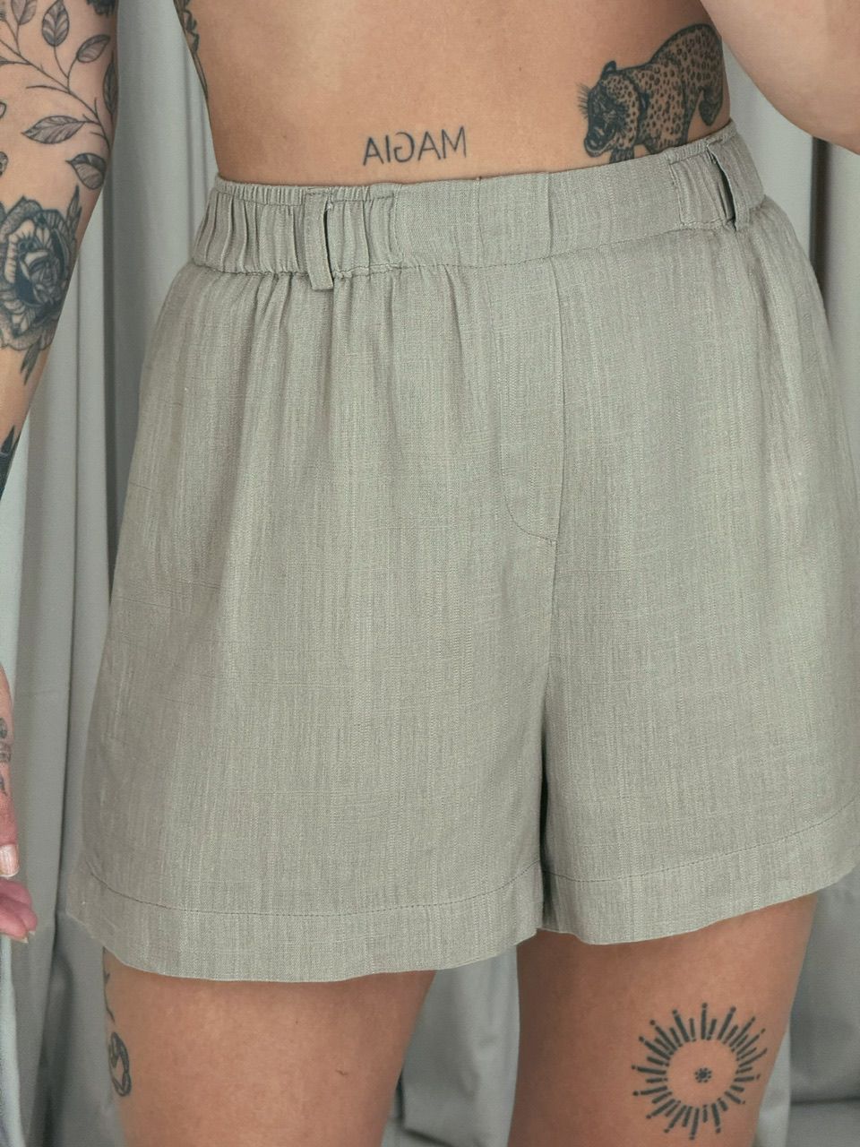 CONJUNTO KAUANY. Short Nude