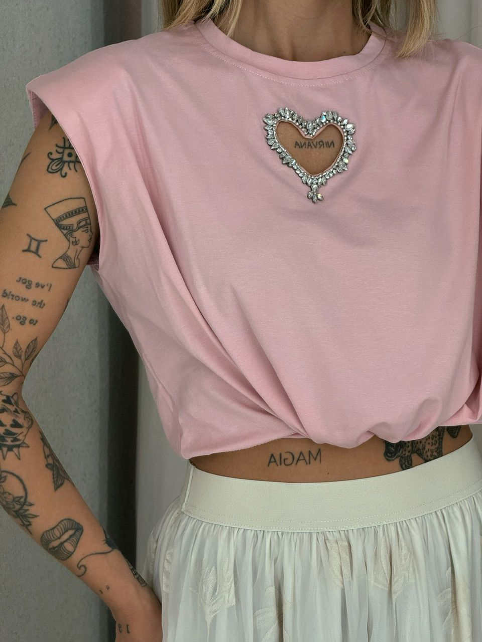 CROPPED CORAÇÃO VAZADO ROSÊ