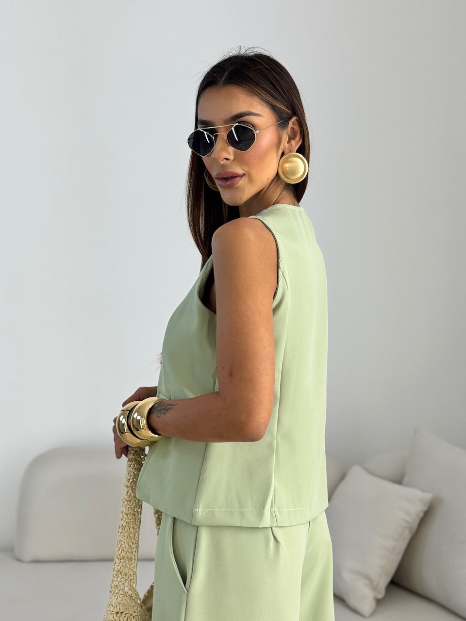 CONJUNTO THALIA COLETE VERDE