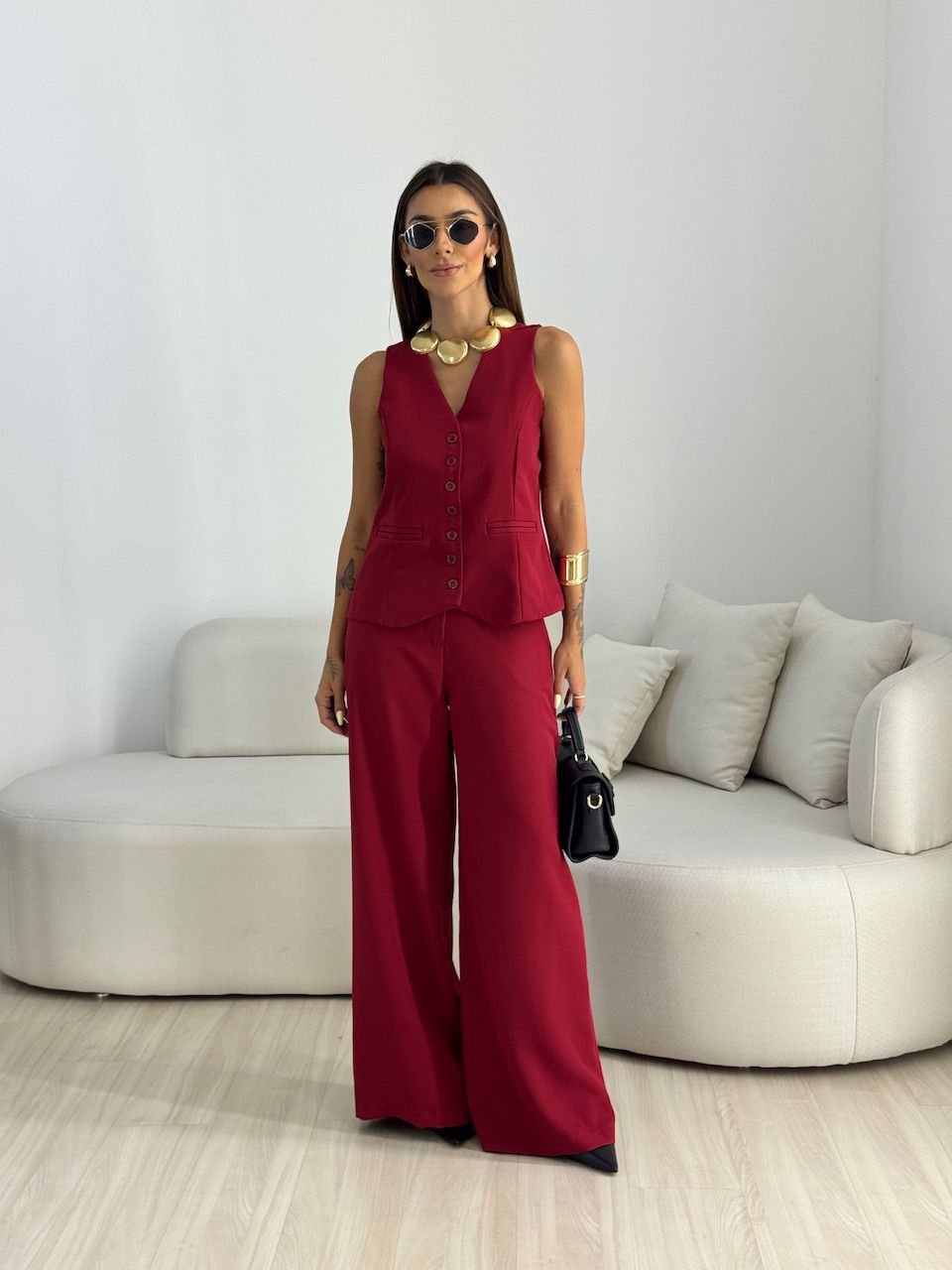 CONJUNTO THALIA COLETE VINHO - 0068890168 - CAROLLA FERRARO