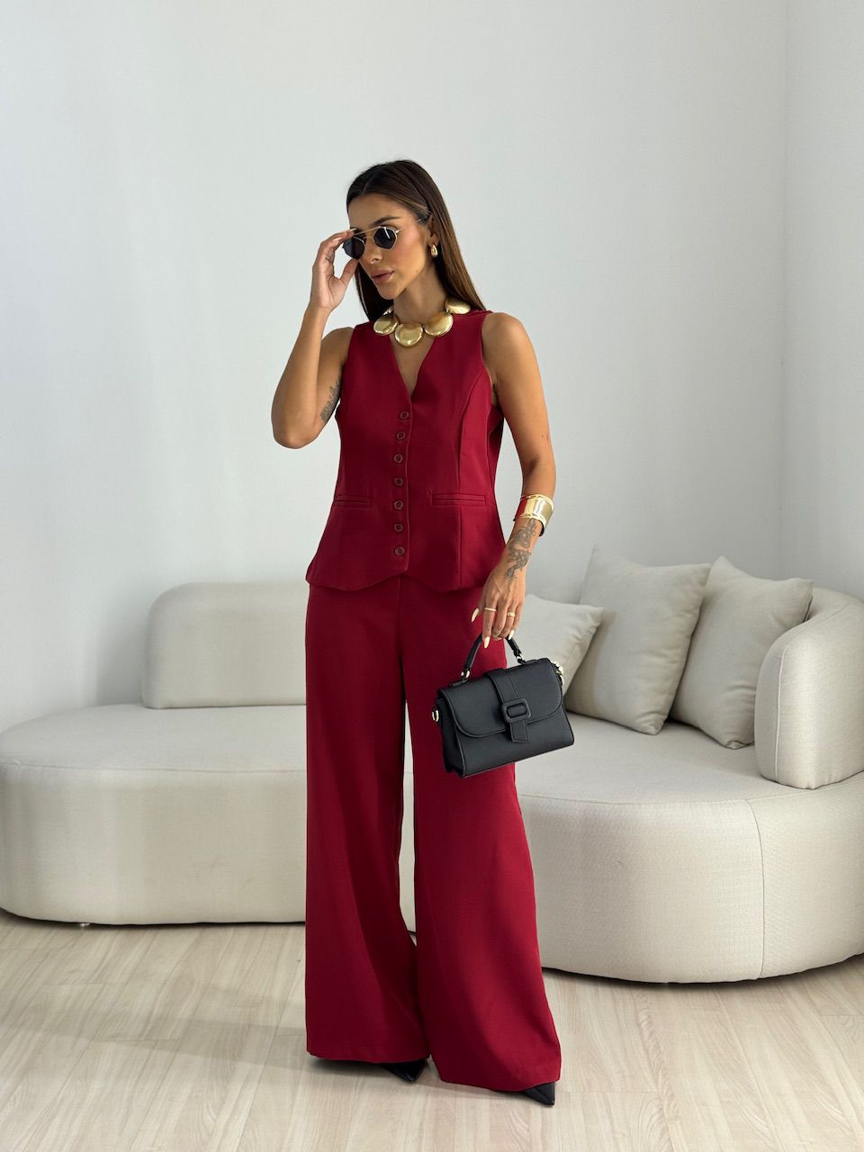 CONJUNTO THALIA COLETE VINHO