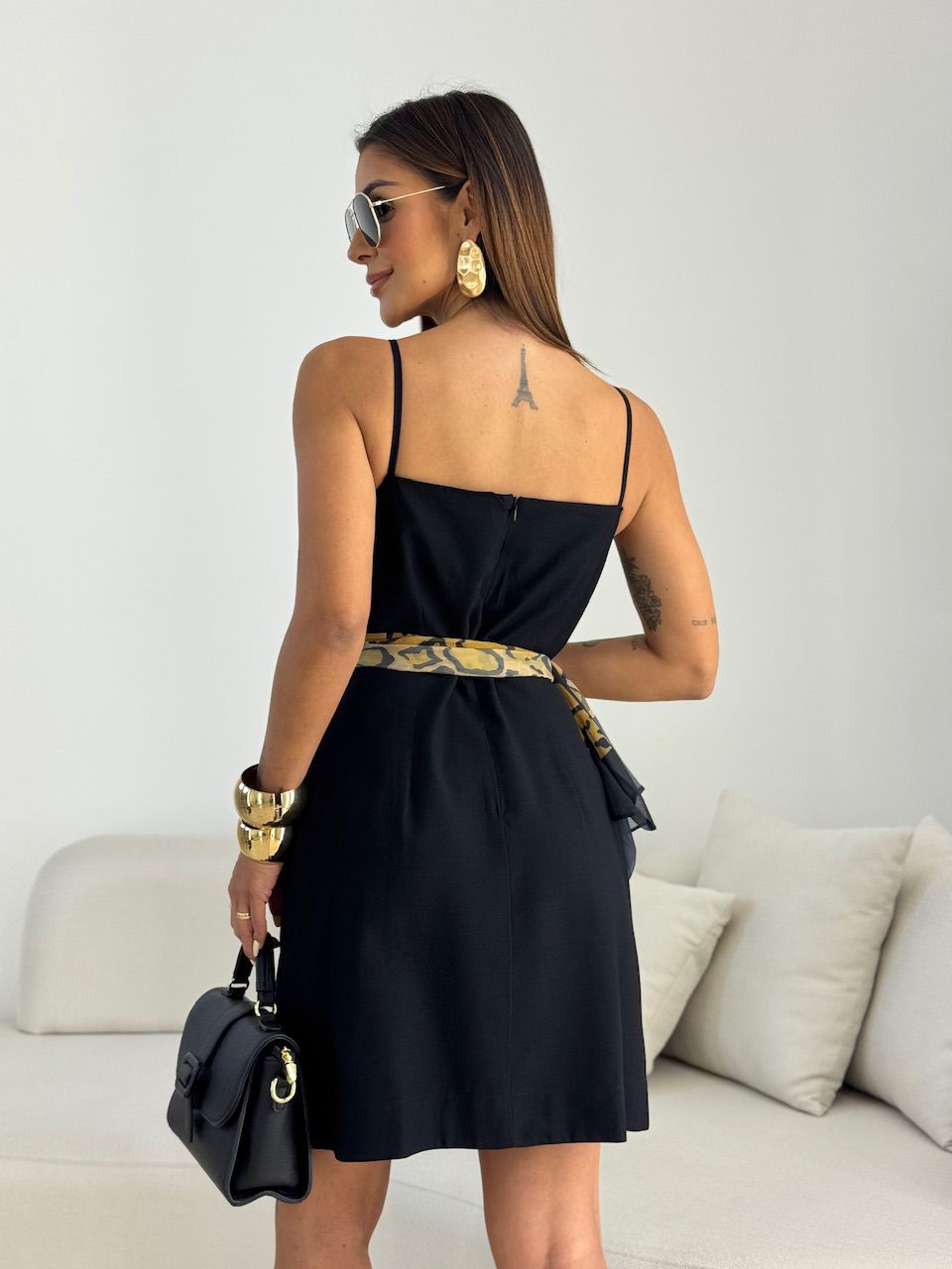 VESTIDO MELISSA BASIC PRETO