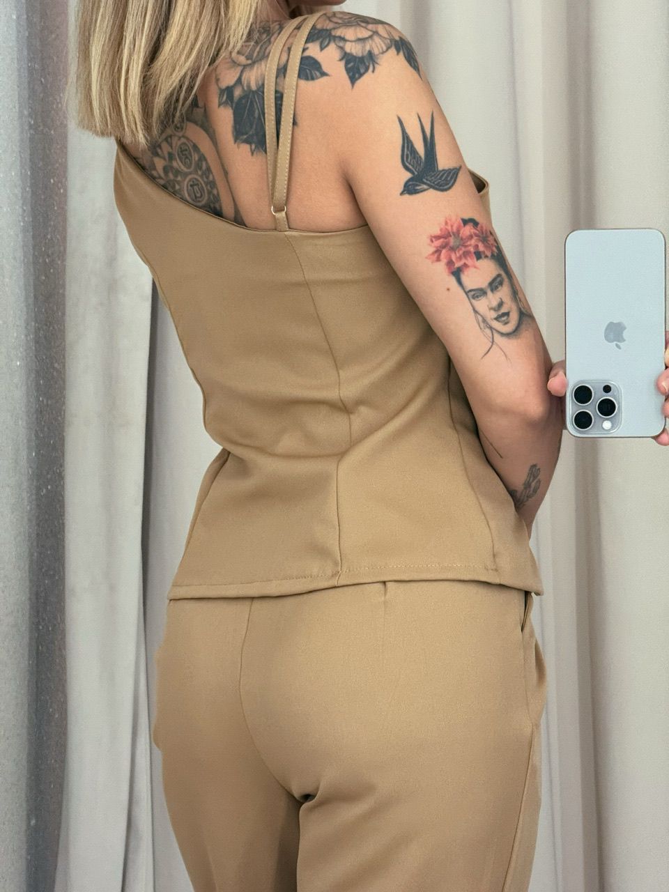CONJUNTO SUZANA CALÇA NUDE