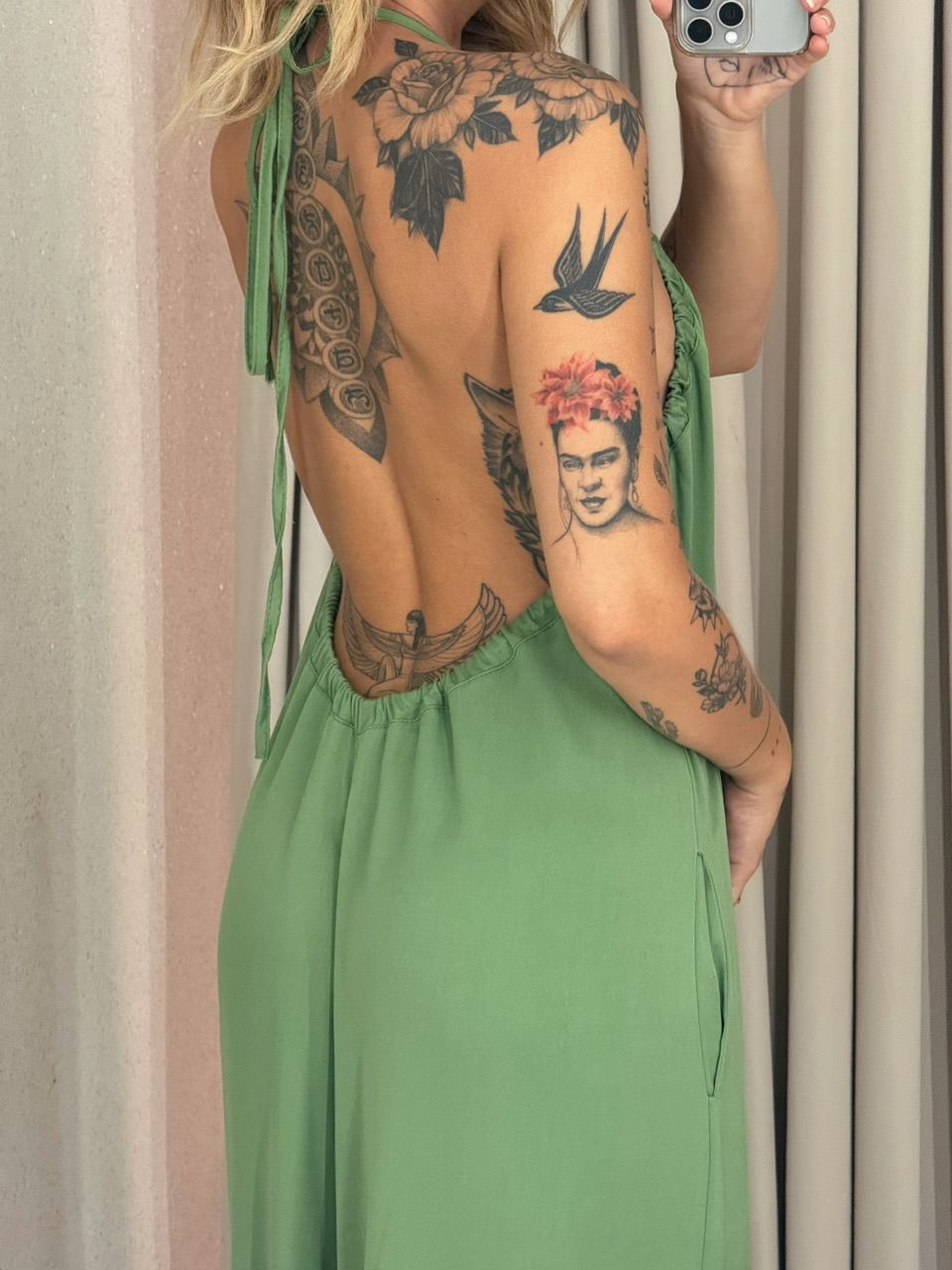 MACACÃO MIRIAM FRENTE ÚNICA VERDE
