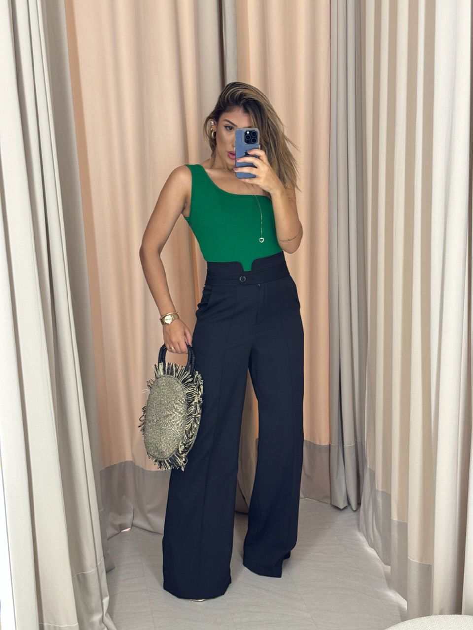 BODY NULA MANGA verde
