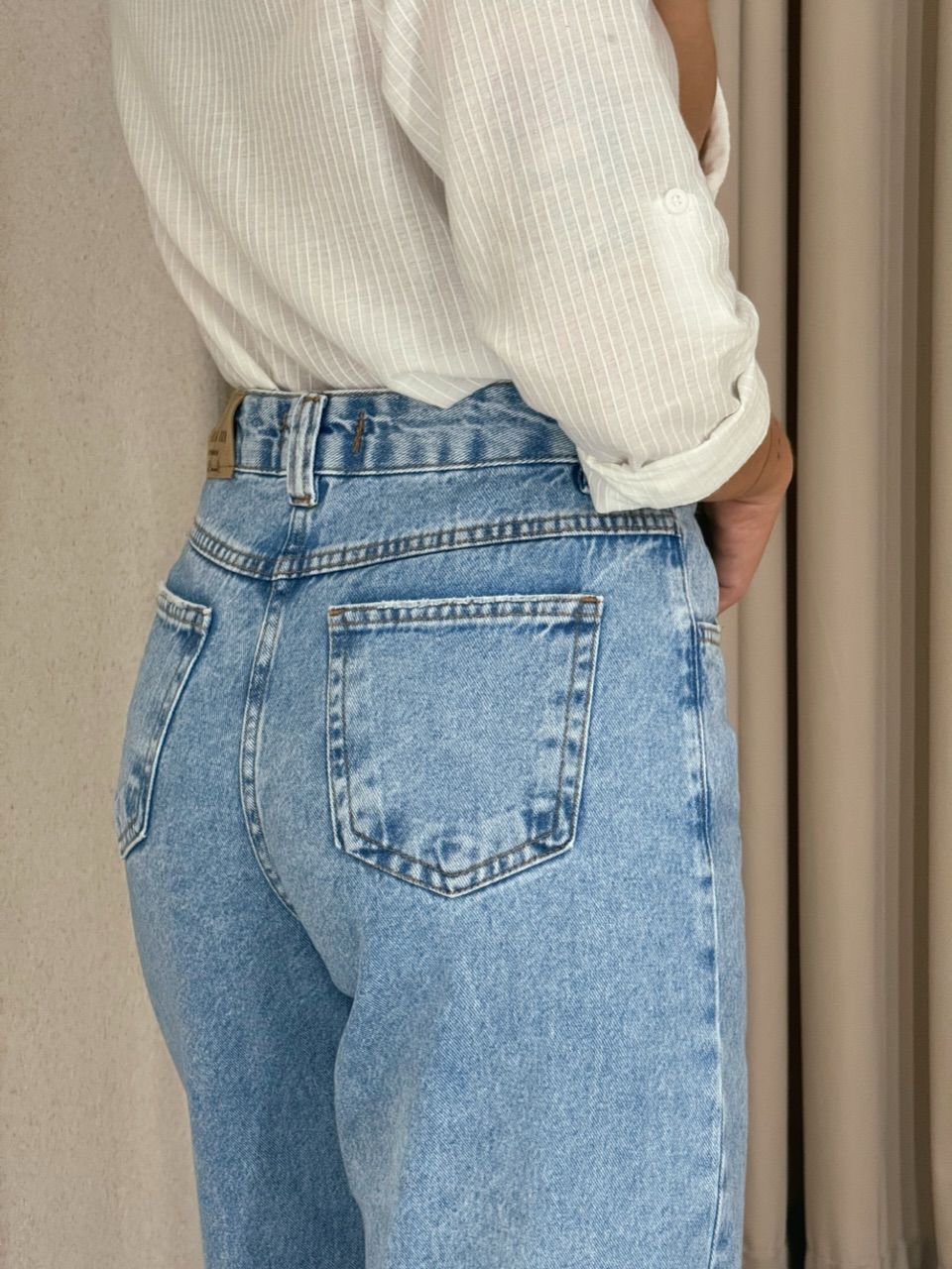 CALÇA OFÉLIA PANTALONA JEANS