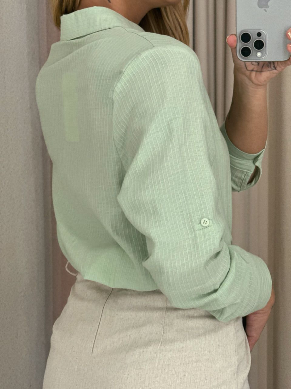 CAMISA ELIZABETH LISA VERDE