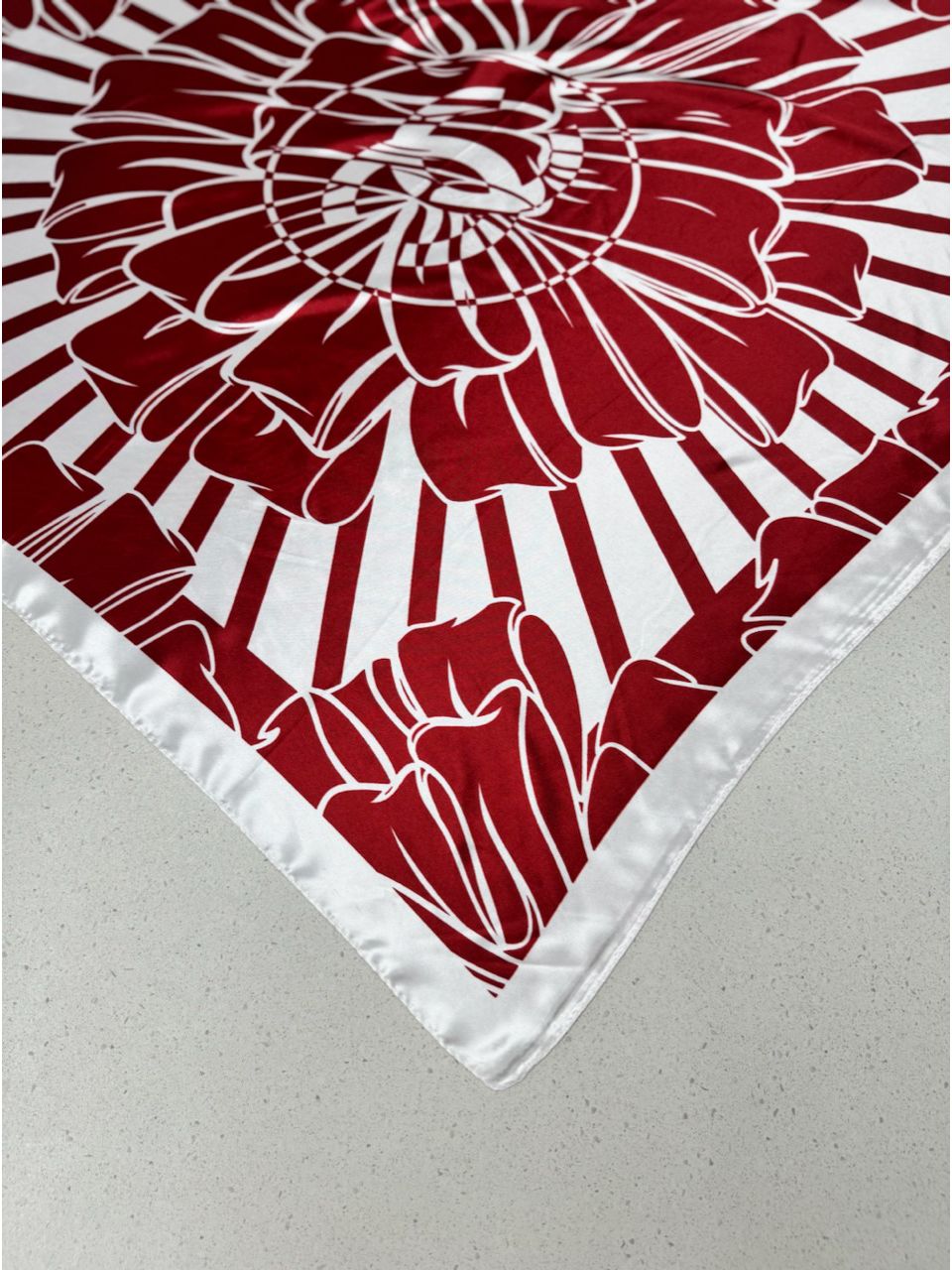 LENÇO DÁLIA vermelho