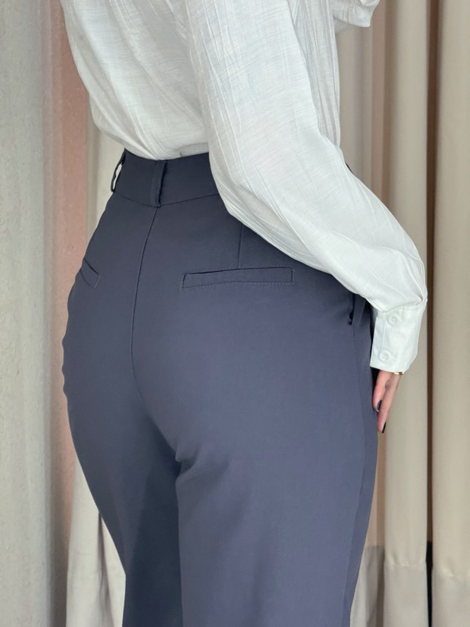 CALÇA LUARA BASIC Chumbo