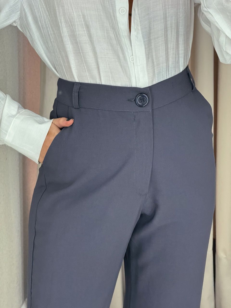 CALÇA LUARA BASIC Chumbo